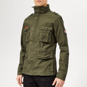 Superdry classic rookie military jacket midnight online