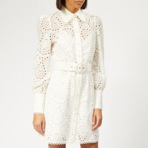 Zimmermann heathers belted shirt dress discount