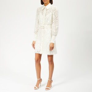 Zimmermann heathers belted shirt dress cheap