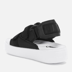 Puma Women s Platform Slide Ylm 19 Sandals Puma Black Puma White Allsole