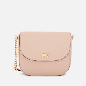 Michael kors half dome crossbody soft pink sales