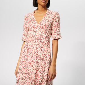 Ganni goldstone crepe on sale