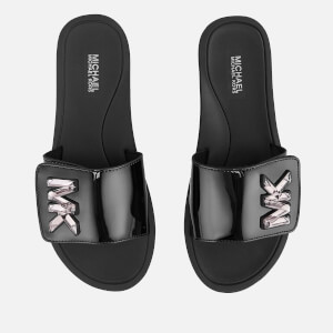MICHAEL MICHAEL KORS Women s MK Slide Sandals Black