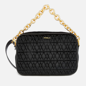 Furla cometa crossbody onyx black outlet