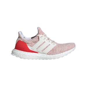 adidas Women s Ultraboost Running Shoes Chalk White Red