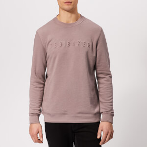 Ted Baker Men s Bizare Logo Sweatshirt Pink TheHut