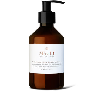 Loción de manos y cuerpo Reawaken de Mauli