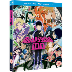 Mob Psycho 100 Combo Pack Blu-Ray DVD 12 Episodes on Two DVDs / outlet Discs BRAND NEW