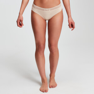 MP Women's Seamless Thong - Beige