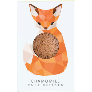 Miniesponja Konjac minimizadora de poros Woodland Fox de The Konjac Sponge Company - Camomila 12 g