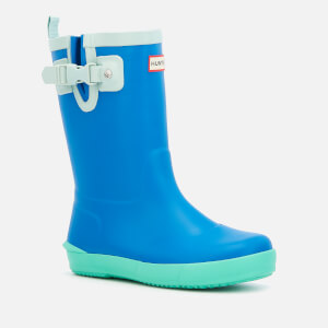 Hunter Kid s Davison Wellies Bucket Blue Allsole