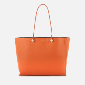Furla eden medium leather tote outlet