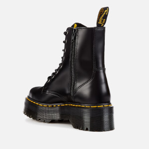 Dr. Martens Jadon Unisex Smooth Leather Boots Black UK 3 Allsole