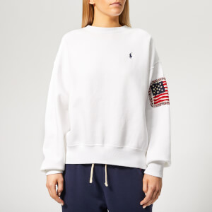 Polo ralph lauren sweatshirt white best sale