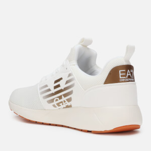 Emporio Armani EA7 Men s Fusion Racer Trainers White Allsole