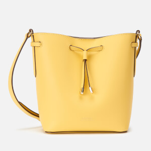 特別価格！ Ralph Lauren Smooth レザー MiNi Debby Drawstring Ralph Lauren Dryden Debby Ii Drawstring Mini Bag in Black | Lyst