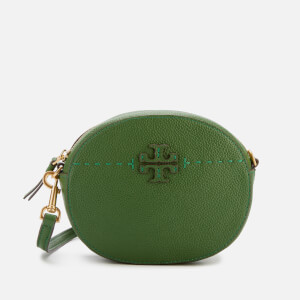 Tory Burch Women s Mcgraw Convertible Round Cross Body Bag Arugula