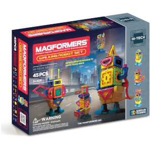 Magformers walking robot clearance set 45 pcs
