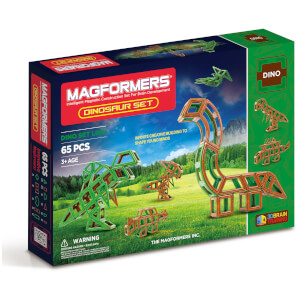 Magformers Dinosaur Set 65 Pieces Toys Zavvi UK