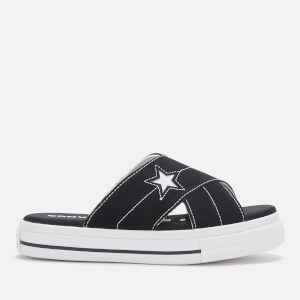 Converse Women s One Star Slip Sandal Black Egret White Allsole