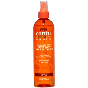 Cantu Shea Butter for Natural Hair Comeback Curl Next Day Curl Revitalizer 355ml