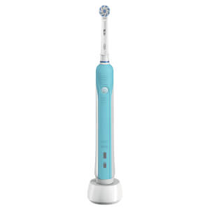 Oral-B Pro 600 Sensi UltraThin Power Handle Electric Toothbrush - Blue