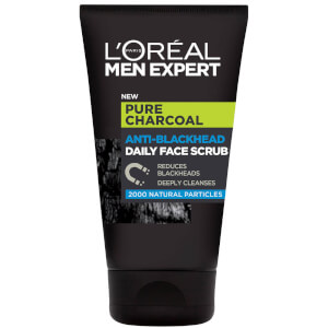 L'Oréal Paris Men Expert Pure Charcoal Anti-Blackhead Daily Face Scrub 100ml