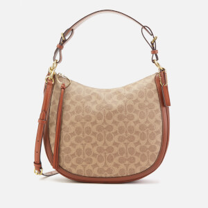 Coach Women s Signature Sutton Hobo Bag Tan Rust