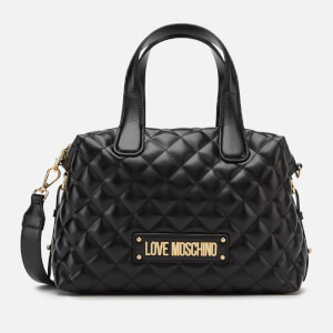 Love moschino quilted bowling bag outlet