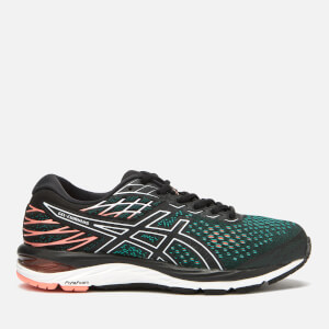 Asics gel cumulus 21 black/sun coral best sale