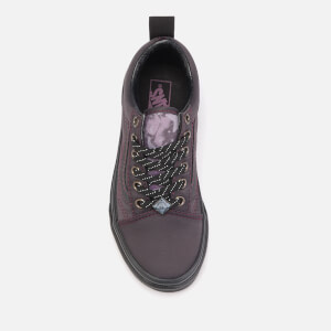 Vans X Harry Potter Kids Deathly Hallows Old Skool Elastic Lace Trainers Black Allsole