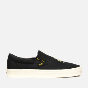 Vans hufflepuff slip on hot sale