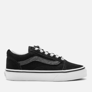 Black vans with glitter stripe shop