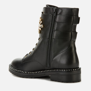 Kurt geiger stoop biker boots store