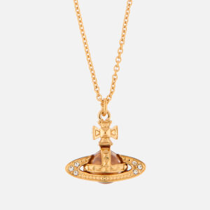 ★Vivienne Westwood★Mini Bas Relief Pendant★Gold Vivienne Westwood Mini Bas Relief Pendant Necklace | Harrods US