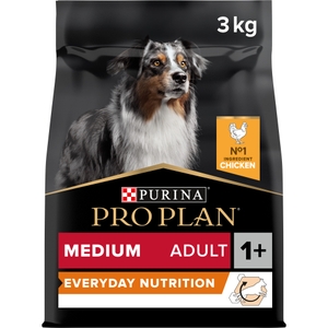 ProPlan Medium Adult Everyday Nutrition, reich an Huhn 3kg