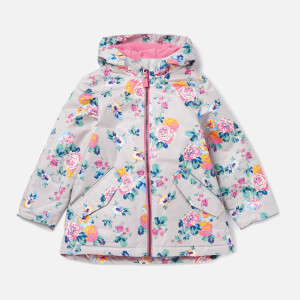Joules grey floral raincoat new arrivals