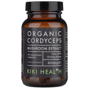 KIKI Health Organic Cordyceps Extract Mushroom (60 Vegicaps)