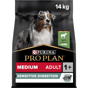 PRO PLAN Medium ADULT SENSITIVE DIGESTION, reich an Lamm 14kg