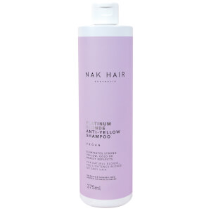 NAK Platinum Blonde Anti-Yellow Shampoo 375ml