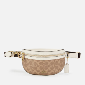 Belt bag in signature canvas discount
