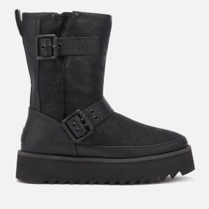 Ugg biker style boots best sale