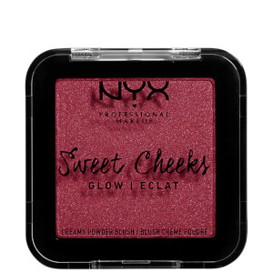 NYX Professional Makeup Bright Rose Pink Powder Blusher Blush Glow 5ml - Risky Business