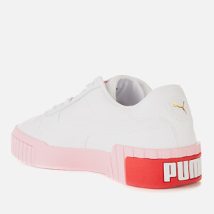 Puma cali trainers puma white pink shop