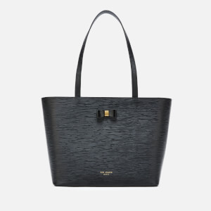 Ted Baker Women s Deannah Bow Detail Shopper Bag Black