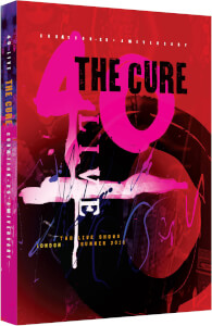 THE CURE: 40 LIVE - CURÆTION-25 + ANNIVERSARY Hardbook (Includes 2