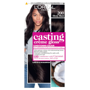 L'Oréal Paris Casting Crème Gloss Semi-Permanent Hair Dye - 200 Ebony Black