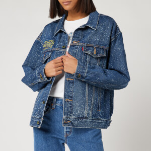 Levi's dad on sale denim trucker jacket