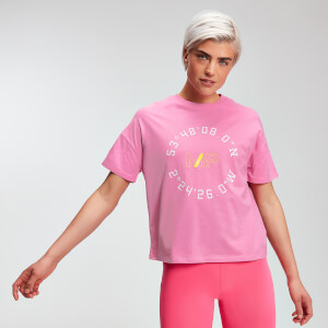 MP Women's Power Graphic T-Shirt - Candy - XS