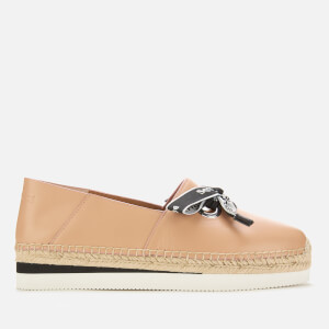 フラットシューズ CHLOE Woman Espadrilles Brown CHC25U10MRG 243 Chloé Pary espadrilles for Women - Brown in UAE | Level Shoes
